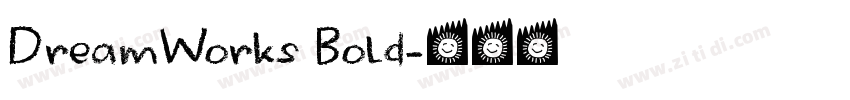 DreamWorks Bold字体转换